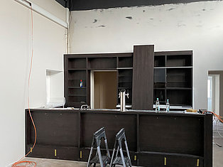 Renovierung der Theke in der Spielbank Bad Neuenahr